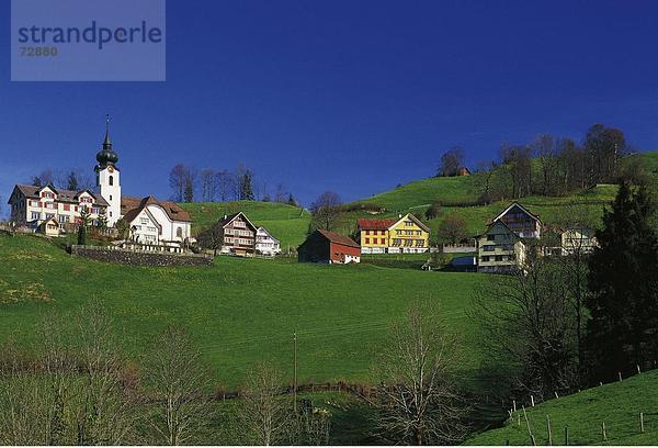 10393554,  Appenzell,  Dorf,  idyllischen,  Kirche,  Schlatt,  Schweiz,  Europa