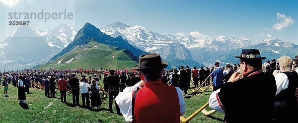Berg, Tradition, Musik, Eiger, Klassisches Konzert, Klassik, Berner Oberland, Kanton Bern, Folklore