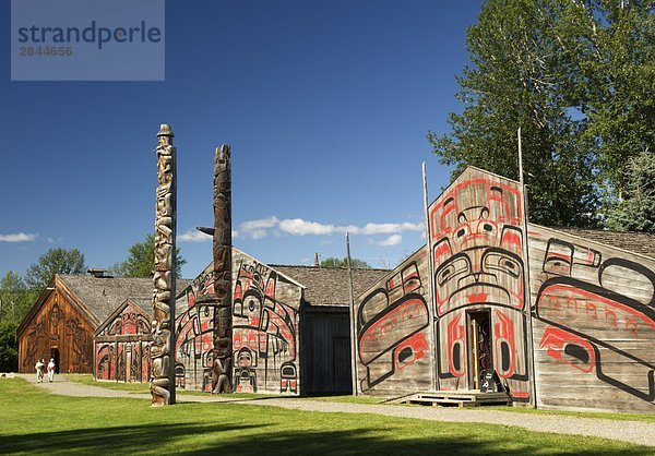 Ksan historischen Dorf und Museum,  Hazelton,  British Columbia,  Kanada