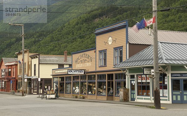Malerische Straßenbild,  Skagway,  Alaska,  Vereinigte Staaten