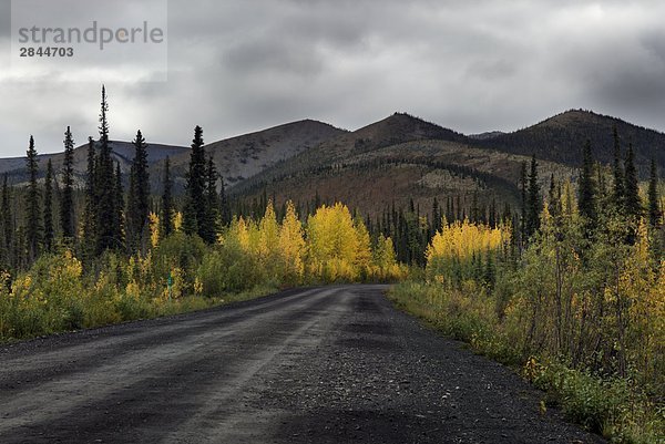 Dempster Highway,  Blackstone Mountain,  Yukon-Territorium,  Kanada