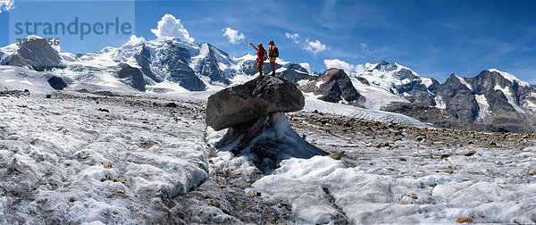 Panorama, Berg, gehen, Mensch, Paar, Paare, wandern, zwei Personen, 2, Kanton Graubünden