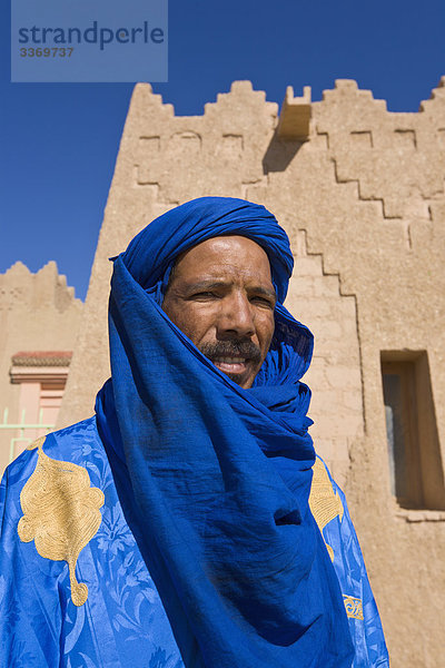 Porträt eines Mannes Touareg,  Marokko Herr