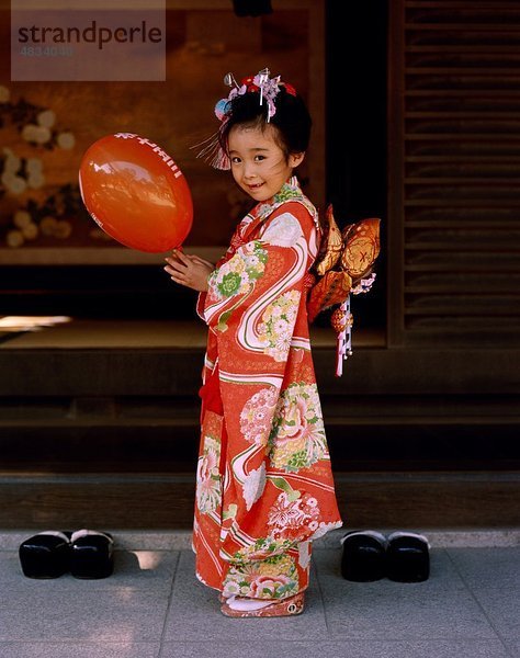 Asien,  Kinder,  Festival,  fünf,  für Mädchen,  Holiday,  Honshu,  Japan,  Kimono,  Landmark,  Modell,  Released,  sieben,  Shichi-go-San,  Toky