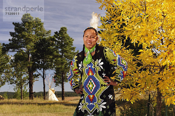 Indianer , Kostüm - Faschingskostüm , Sioux , South Dakota