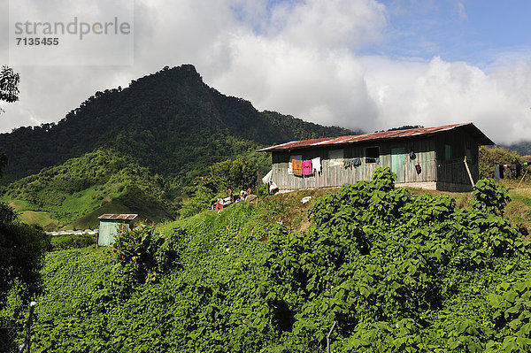 Wohnhaus, Landschaft, Indianer, Mittelamerika, Regenwald, Panama