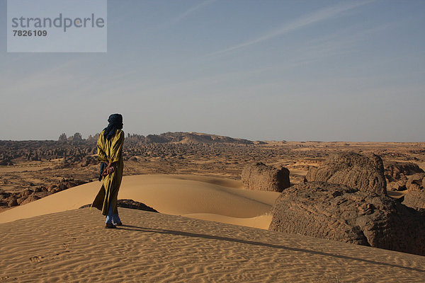 Nordafrika , Felsformation , Felsbrocken , Wüste , Natur , Sand , Sahara , Afrika , Algerien , Tuareg