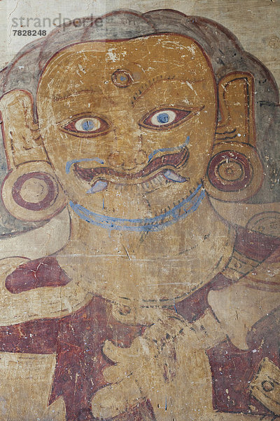 Innenaufnahme , Myanmar , Tempel , Gemälde,  Bild , Asien