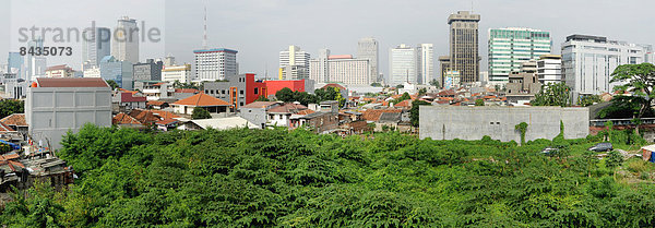 Panorama , Stadt , Großstadt , Asien , Indonesien , Java