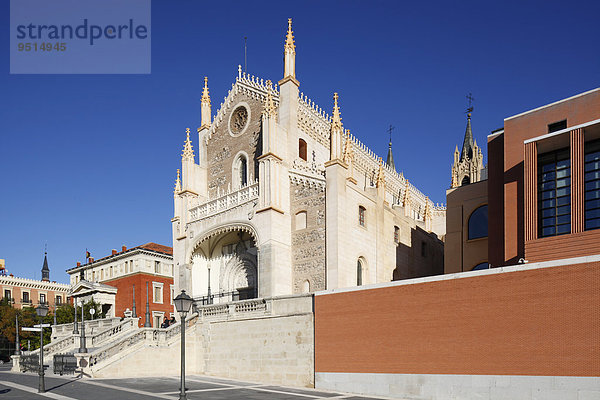 Kirche San Jeromino de la Real,  Madrid,  Spanien,  Europa