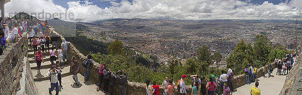 Panorama, Stadt, Großstadt, Tourist, Ansicht, lateinamerikanisch, Bogota, Kolumbien, Südamerika