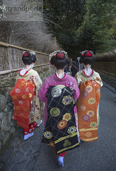 Tradition, Reise, bunt, Tourismus, Asien, Japan, japanisch, Kimono, Kyoto