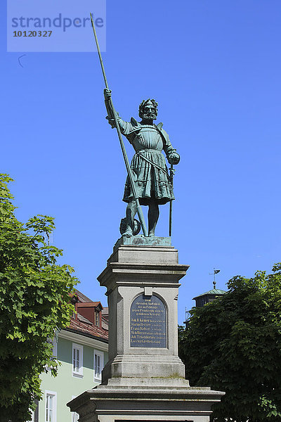 Kriegergedächtnisstätte,  Winzerer-Denkmal,  Bad Tölz,  Oberbayern,  Bayern,  Deutschland,  Europa