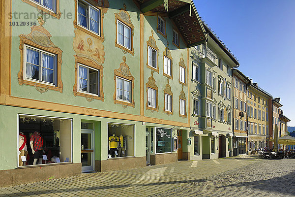Marktstraße,  Bad Tölz,  Oberbayern,  Bayern,  Deutschland,  Europa