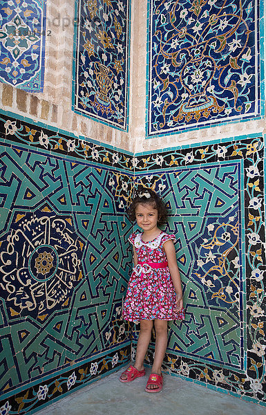 Iran,  Stadt Yazd,  Jami Masjid,  Moschee aus dem 14. Kind