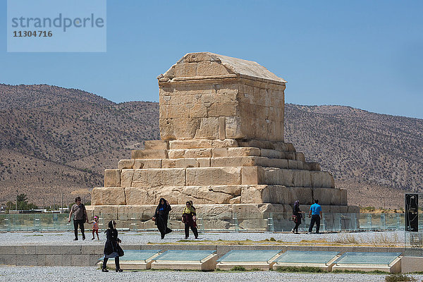 Iran,  Pasargadae-Stadt,  Grabmal des Kyros
