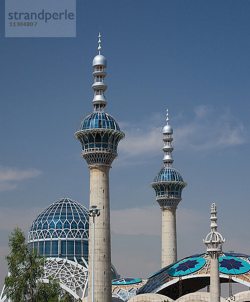 Iran,  Stadt Isfahan,  Neue Moschee im Bau