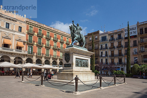 Spanien,  Katalonien,  Provinz Tarragona,  Stadt Reus,  General Prim Monument
