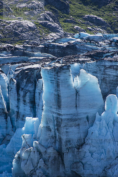 Johns Hopkins Gletscher,  Glacier Bay,  Nationalpark,  Alaska,  USA,  Gletscher,  Eis