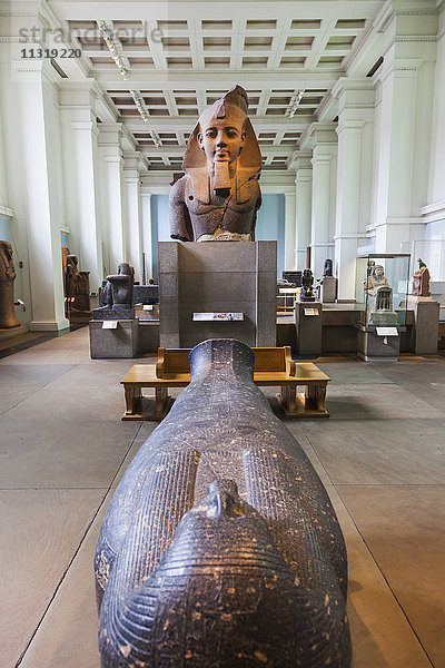 England,  London,  Britisches Museum,  Ausstellung ägyptischer Artefakte