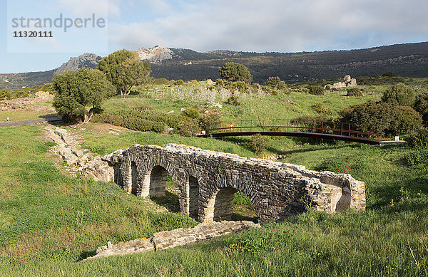 Spanien,  Andalusien,  Provinz Cádiz,  Antike römische Ruinen von Baelo Claudia City