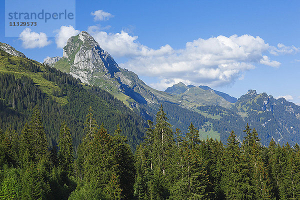 Glarner Alpen am Pragelpass,  Schweiz
