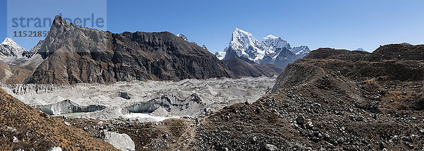 Nepal,  Himalaya,  Khumbu,  Everest-Region,  Ngozumpa-Gletscher