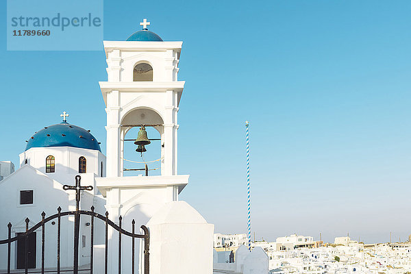Griechenland,  Santorini,  griechisch-orthodoxe Kirche von Anastasi in Imerovigli bei Fira