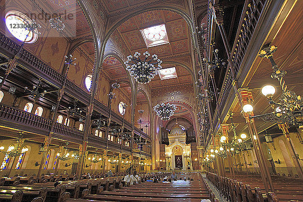 Ungarn,  Budapest,  Große Synagoge,  innen