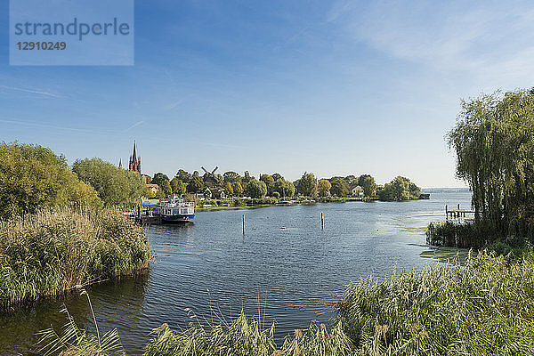 Germany,  Brandenburg,  Werder,  southern part of Havel between Werder and Werder Island