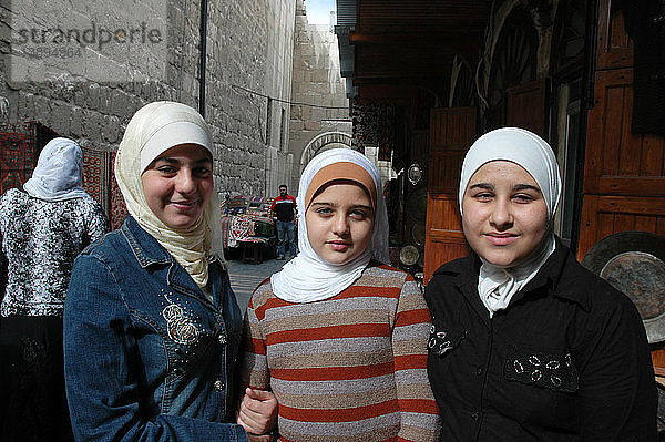 Girls in Damascus