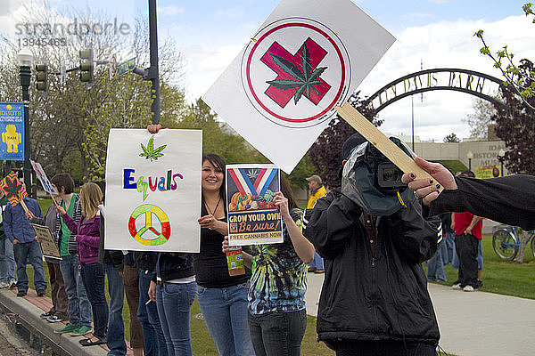 Legalization of Marijuana Protest