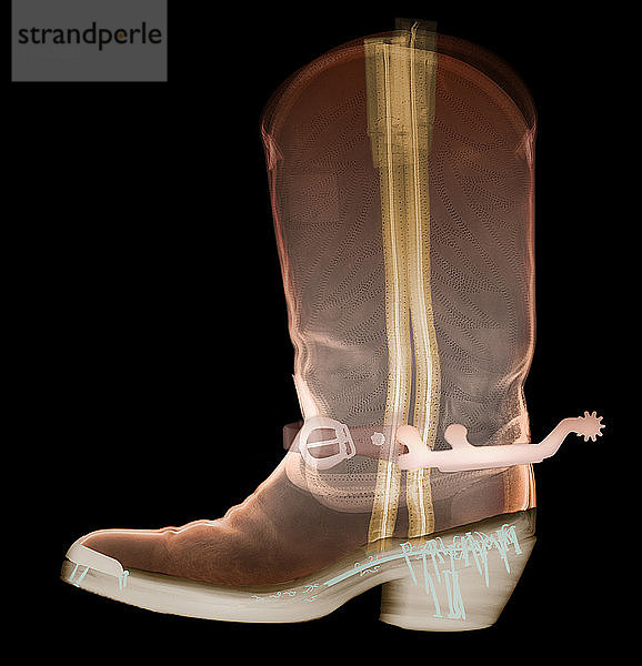 X-ray of Cowboy Boot