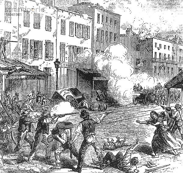 New York City Draft Riots,  1863