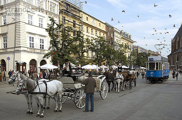 Horse Carriage,  Krakow,  Poland