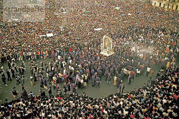 Christian Procession,  Peru