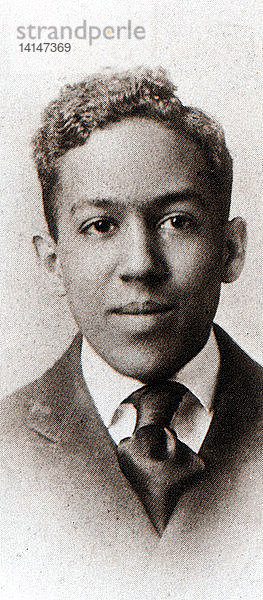 Young Langston Hughes,  1920