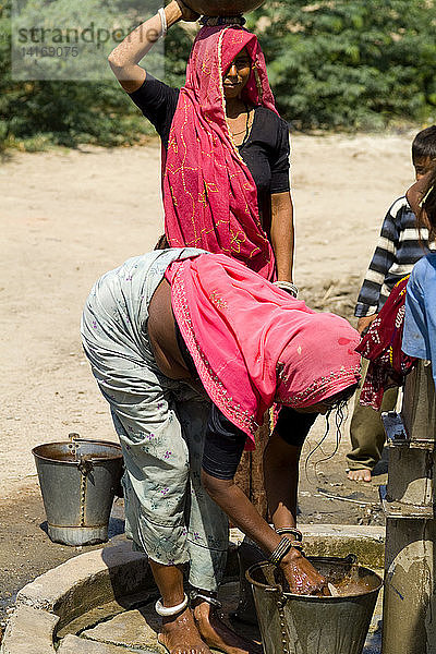 Women at a Well,  India