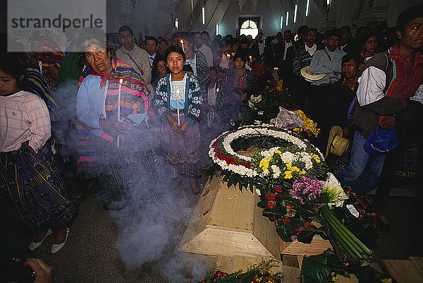 Funeral Mass,  Guatemala