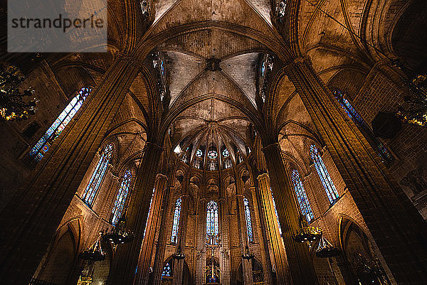 Das Innere der Kathedrale von Barcelona