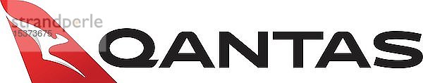 Logo,  Qantas,  Fluggesellschaft,  Deutschland,  Europa