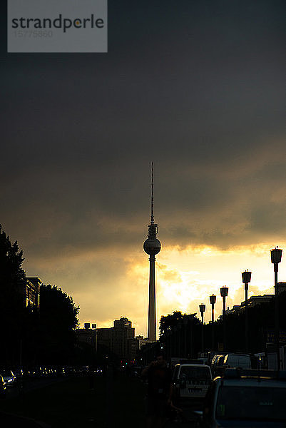 Blick auf den Berliner Fernsehturm