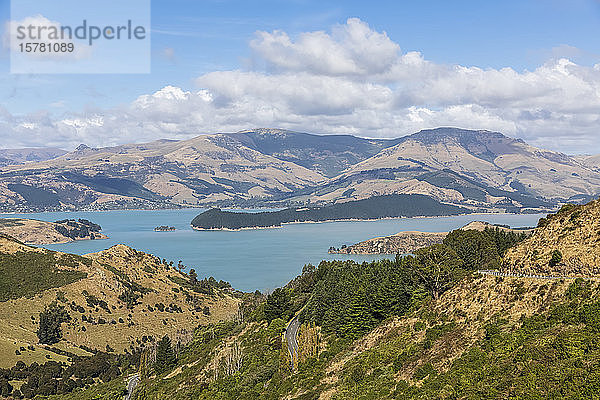 Neuseeland,  Governors Bay,  Landschaftliche Ansicht des Thomson Scenic Reserve