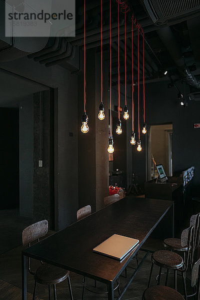 Inneres eines Cafés