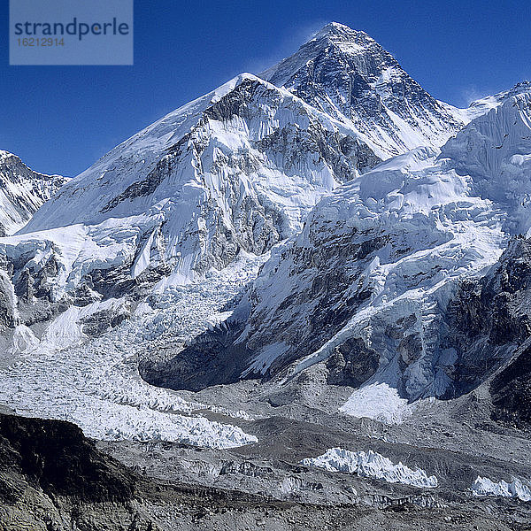 Nepal,  Solo Khumbu,  Mount Everest senn von Kala Pattar