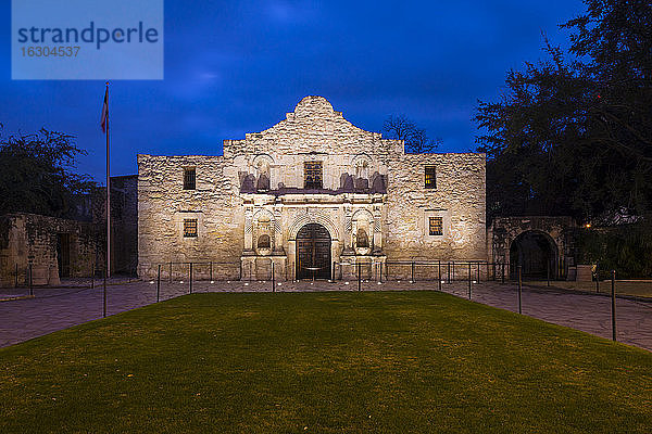 USA,  Texas,  San Antonio,  The Alamo,  ehemalige Mission und Festung