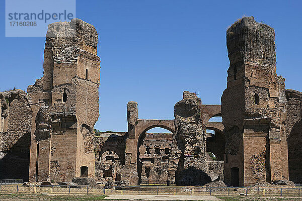 Italien,  Rom,  Ruinen der Caracalla-Thermen